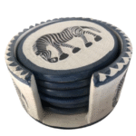 Afro Arts and Crafts - CUP MATS SET Green
