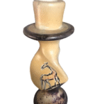 Afro Arts and Crafts -Ceramic Candle Holders Set of 4 -1
