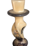 Afro Arts and Crafts - Ceramic Candle Holders Set of 4 - 3