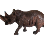 Afro Arts and Crafts - WOODEN RHINO 2